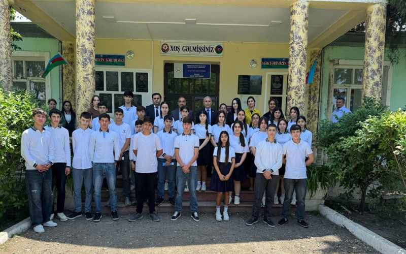 Füzuli məktəbində mediasiya ilə bağlı maarifləndirici görüş keçirilib - FOTOLAR