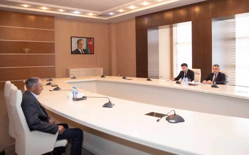 Nazir müavini Vüsal Nəsirli Qəbələ rayonunda vətəndaşları qəbul edib