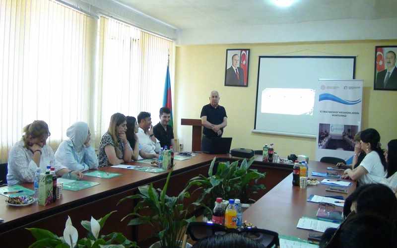 “İctimai nəzarət mexanizmlərinin monitorinqı” adlı layihə çərçivəsində ilk seminar keçilir - FOTOLAR