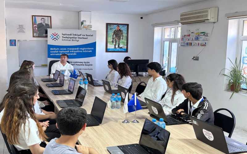 Könüllülər üçün “Kiber Təhlükəsizlik və Rəqəmsal Məlumatların Qorunması” Təlimi keçirildi - FOTOLAR