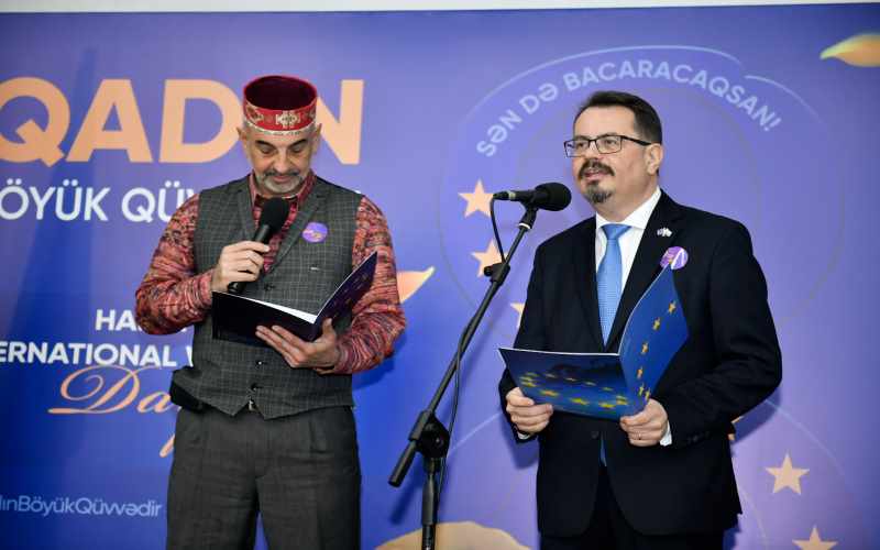Avropa İttifaqının Nümayəndəliyi Beynəlxalq Qadınlar Gününü qeyd edib - FOTO