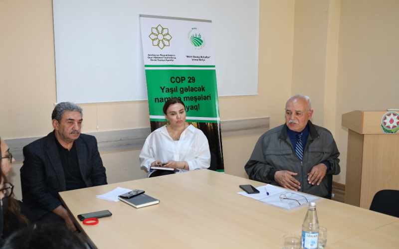 “COP29 - Yaşıl Gələcək Naminə Meşələri Qoruyaq” layihəsinə start verib - FOTOLAR
