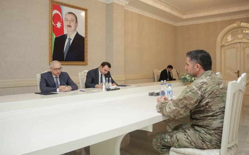 Nazir müavini Hidayət Abdullayev Abşeron rayonunda vətəndaşları qəbul edib