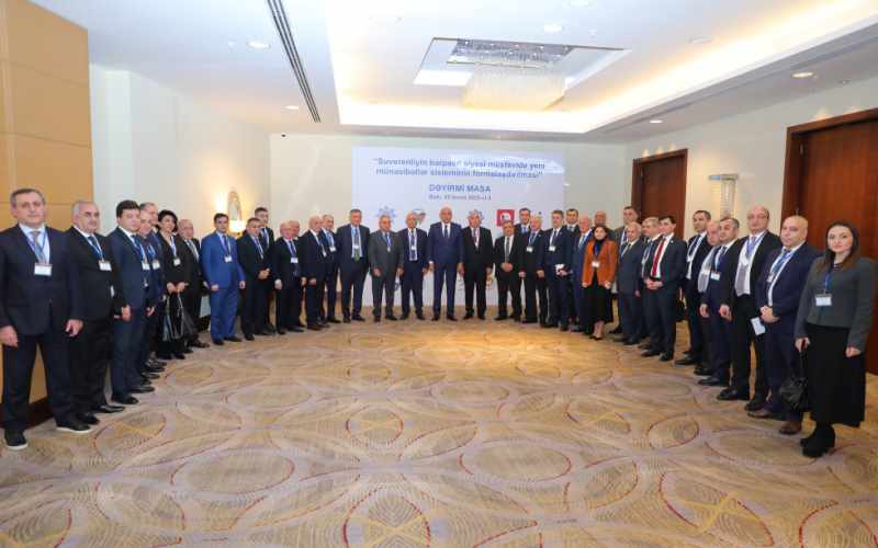 Suverenliyin bərpası və siyasi müstəvidə yeni münasibətlərə dair müzakirə aparılıb