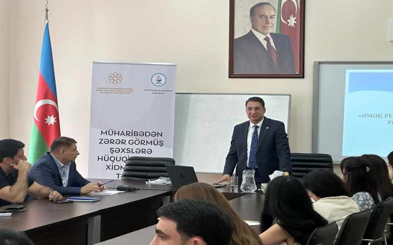 “Sosial hüquqların araşdırılması” İctimai Birliyi layihəsini uğurla icra edir - FOTOLAR