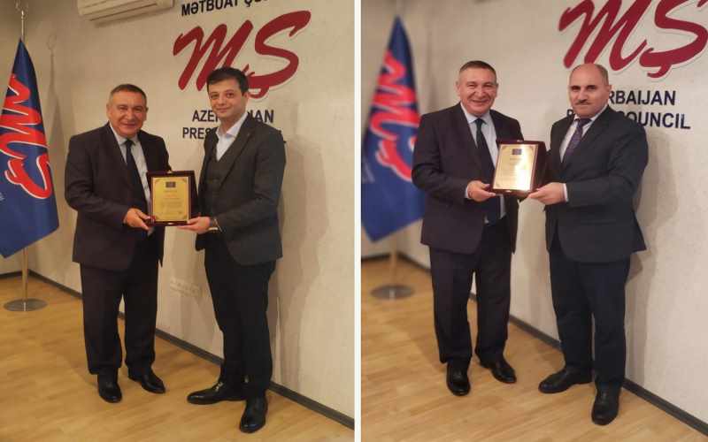 Vüqar Zifəroğlu və Azər Həsrət yubileyləri ilə bağlı təltif olunublar - FOTO