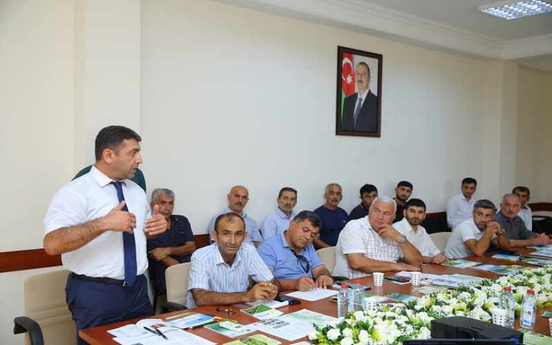 Kənd təsərrüfatı sahibkarları üçün aqroturizm  - Masallıda layihə təqdimatı 