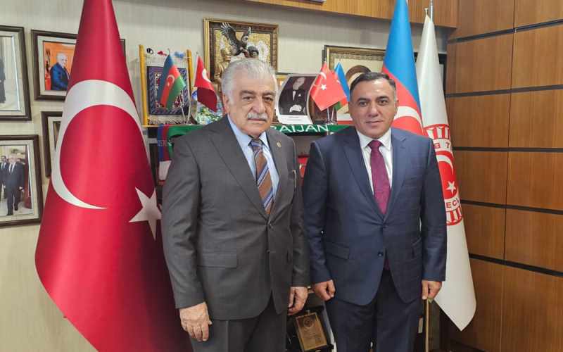 Emin Həsənli Türkiyə Parlamentində bir sıra görüşlər keçirib - FOTOLAR