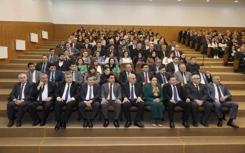 Oğuzda “Əmək və sosial müdafiə: müasir çağırışlar və rəqəmsal həllər” mövzusunda konfrans keçirilib