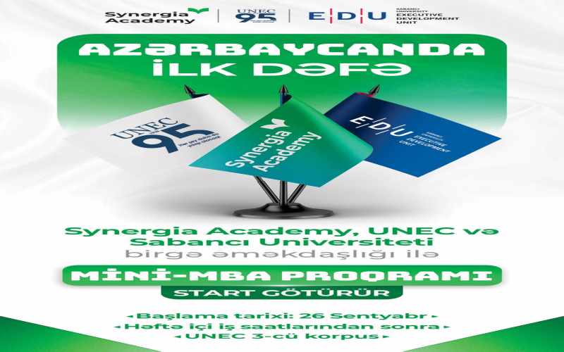Azərbaycanda ilk beynəlxalq Mini MBA Proqramı başlayır