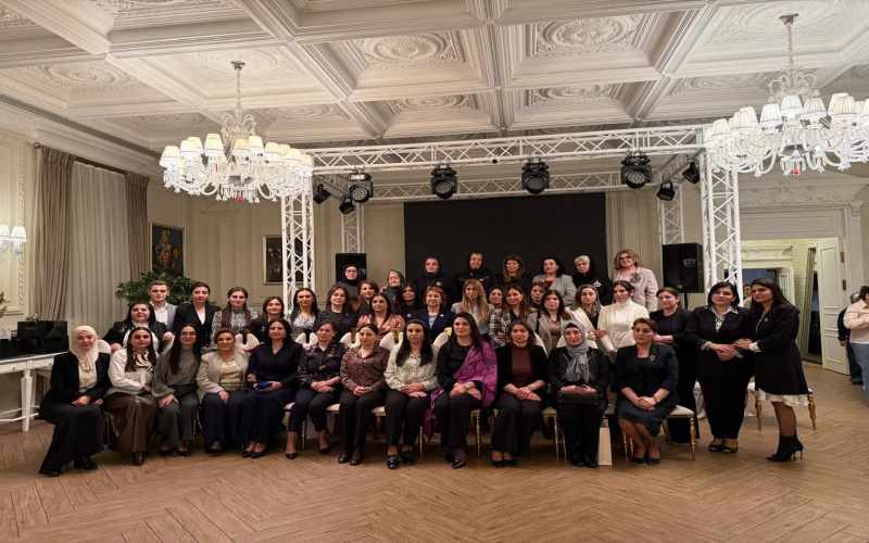Ramazan ayı münasibətilə şəhid ailələri üçün iftar süfrəsi təşkil olunub - FOTOLAR