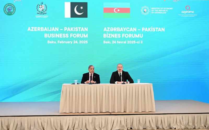 Bakıda Azərbaycan-Pakistan biznes forumu keçirilib