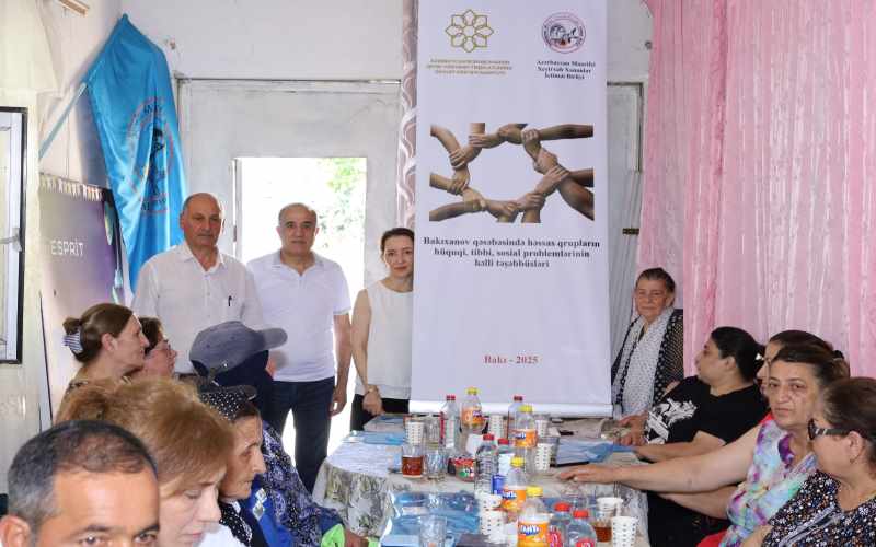 QHT layihə çərçivəsində ilk maarifləndirici tədbir keçrilib -  FOTOLAR