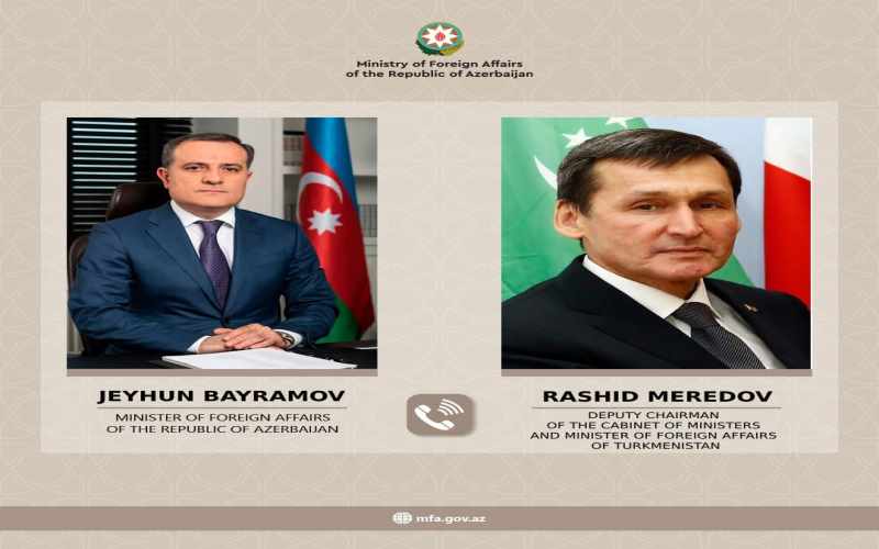 Ceyhun Bayramovla Rəşid Meredov arasında  telefon danışığı baş tutub