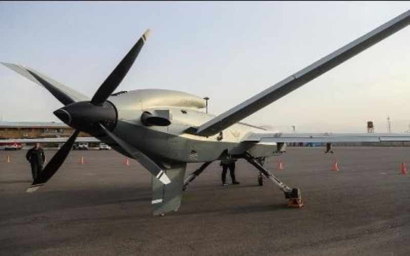 İran yeni super ağır pilotsuz uçan aparatını nümayiş etdirib