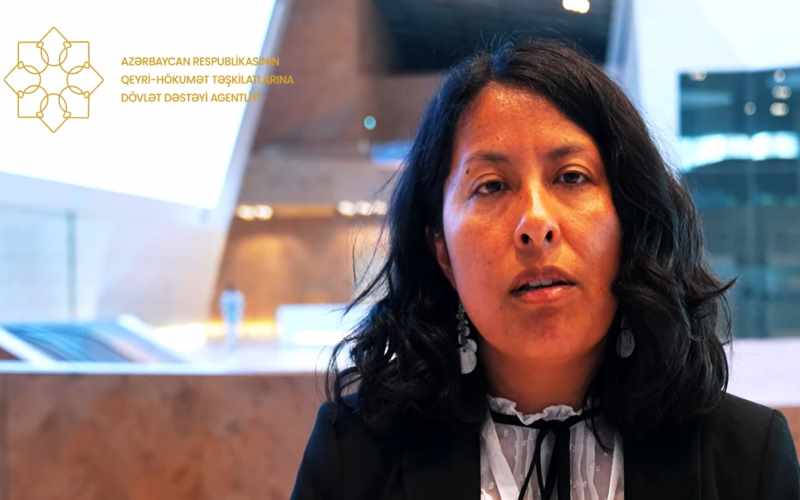 Boliviyalı tədqiqatçı Violetta Karmenin iqlim dəyişiklikləri barədə təəssüratları - VİDEO