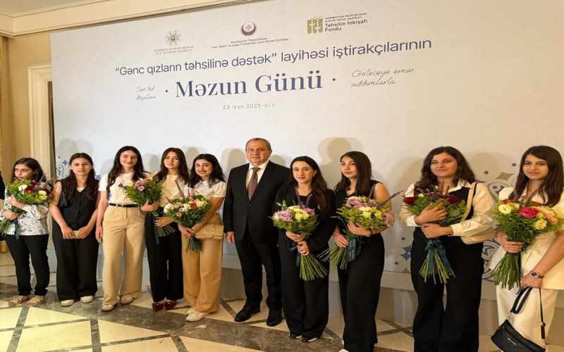 BDU-nun 10 tələbəsi “Gənc qızların təhsilinə dəstək” layihəsindən məzun oldu
