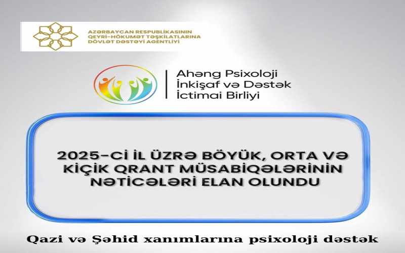 Şəhid və qazi xanımlarına psixoloji dəstək layihəsi başlayır - FOTOLAR