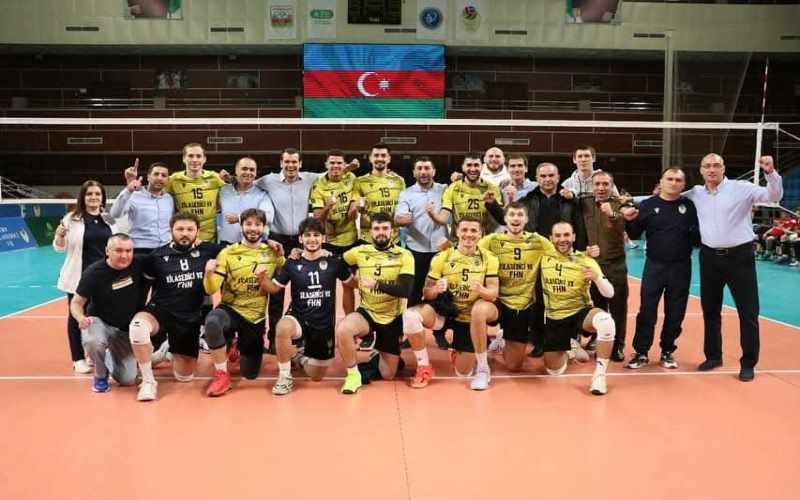 FHN-in kişilərdən ibarət voleybol komandası növbəti görüşdə qələbə qazanıb