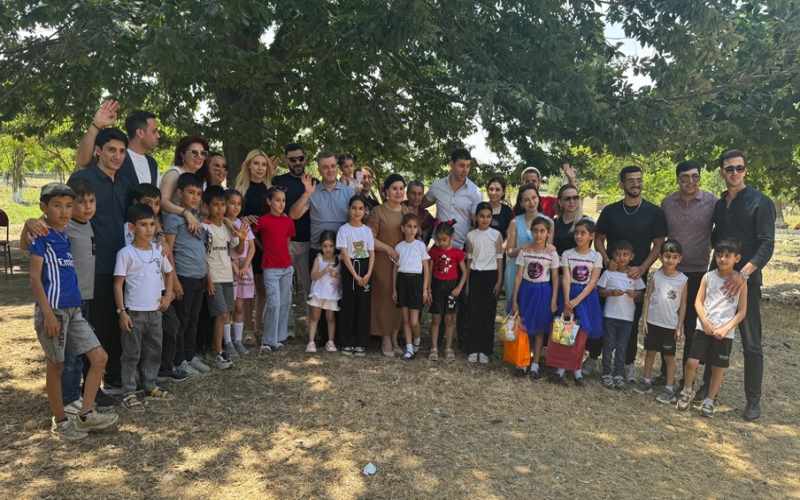 15 İyun Milli Qurtuluş Günü münasibətilə Neftçalada xeyriyyə tədbiri keçirildi - FOTOLAR