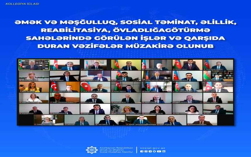 Sosial sahə üzrə yeni proaktiv xidmətlər yaradılır