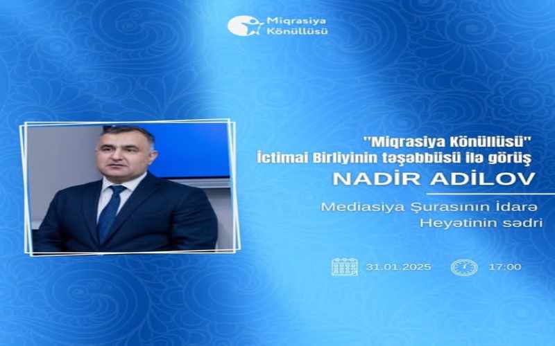 Mediasiya Şurası İdarə Heyətinin sədri gənclərlə görüşəcək