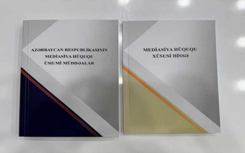 Mediasiya sahəsində 2 yeni kitabın təqdimat mərasimi keçirilib