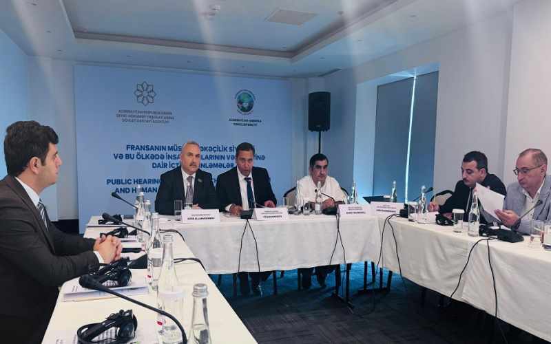 Bakıda Fransanın müstəmləkəçilik siyasəti və insan haqları ilə bağlı ictimai dinləmələr keçirilir