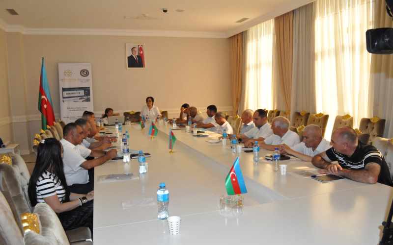 “Bələdiyyə fəaliyyətinin genişləndirilməsi” adlı layihənin növbəti tədbiri Cəlilabadda keçirildi - FOTOLAR