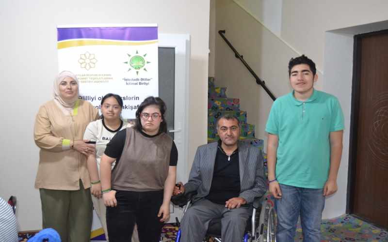 QHT “Əlilliyi olan şəxslərin bacarıqlarının inkişafı” mövzusunda növbəti təlim keçirtdi - FOTOLAR
