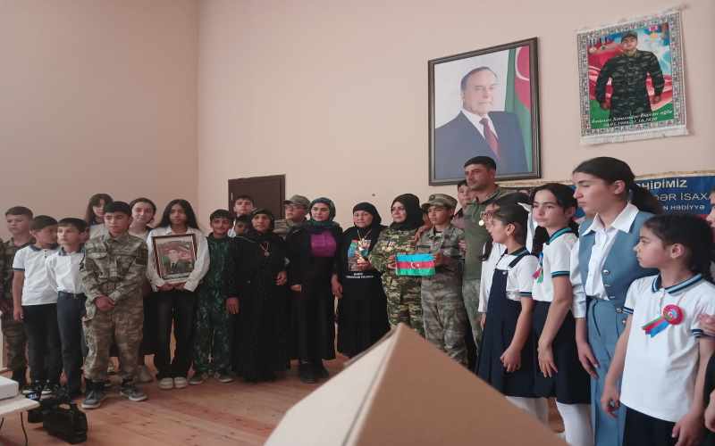 QHT Tarixi Zəfərin 5 illik yubileyinə həsr edilmiş silsilə tədbirlər keçirir - FOTOLAR
