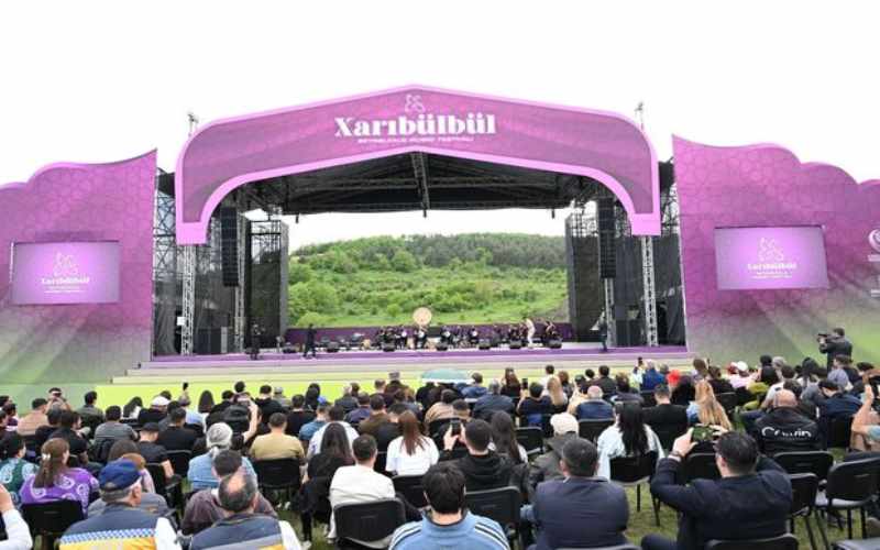 Şuşada “Xarıbülbül” musiqi festivalının ikinci günü nələrlə yadda qaldı?