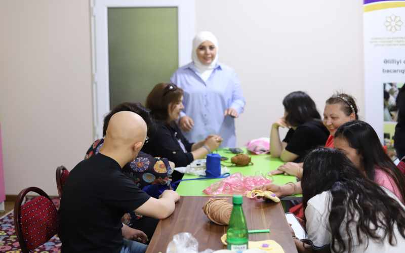 QHT-nin 2025-ci ilin üçüncü təlimi – Bacarıqların inkişafı və əl işləri səfəri başladı - FOTOLAR