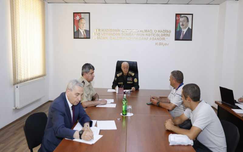 Kəmaləddin Heydərov Gədəbəy şəhərində vətəndaşları qəbul edib - FOTOLAR