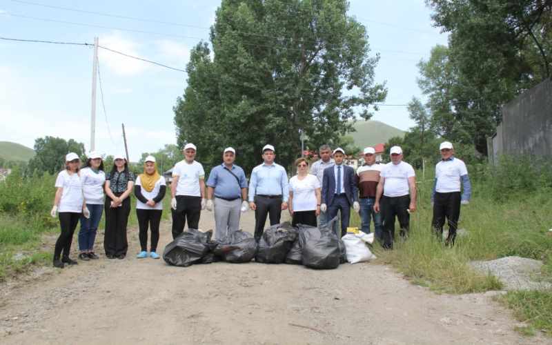 “Səma və Eko” Sosial İqtisadi İnkişafa Yardım İctimai Birliyi Daşkəsəndə təmizlik aksiyası keçirib - FOTOLAR