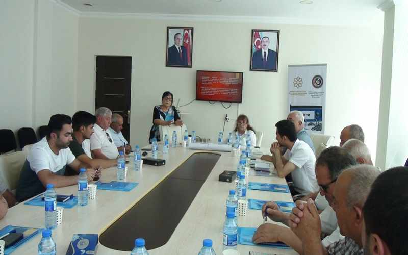 QHT “Bələdiyyə fəaliyyətinin genişləndirilməsi” layihəsinin birinci mərhələsi çərçivəsində növbəti tədbirini təşkil edib - FOTOLAR