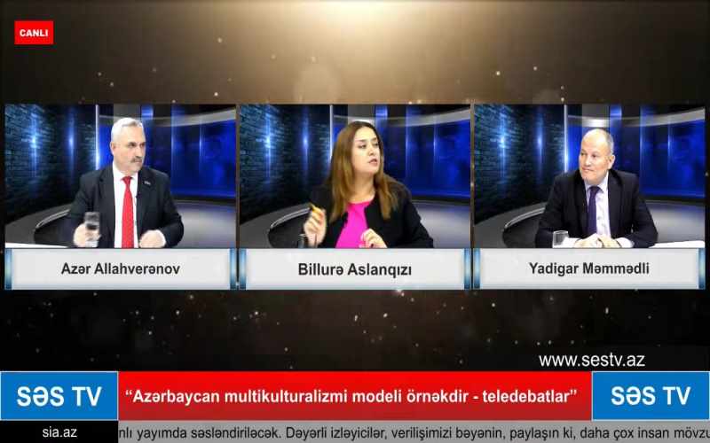 Demokratik Jurnalistlər Liqası layihə çərçivəsində televiziya müzakirəsi keçirib - FOTOLAR/ VİDEO