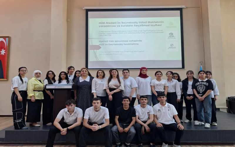 “Mədəni irsin qorunması sahəsində milli və beynəlxalq tənzimetmə”  mövzusunda seminar keçirilib - FOTOLAR