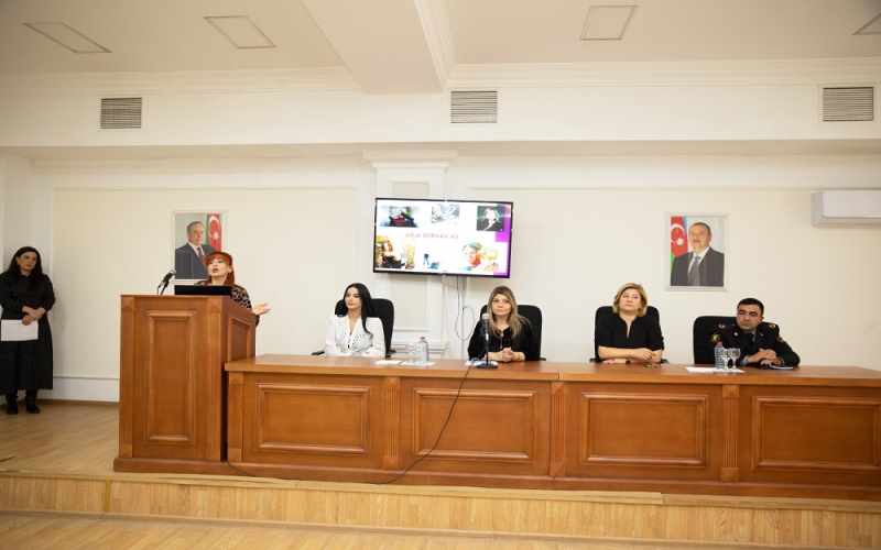 “Qadınlara qarşı zorakılığa son” adlı tədbir keçirilib - FOTOLAR