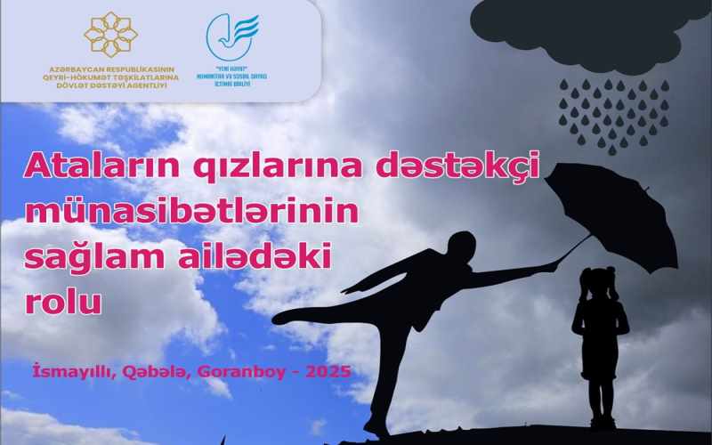 “Ataların qızlarına dəstəkçi münasibətlərinin sağlam ailədəki rolu” layihənə start verildi
