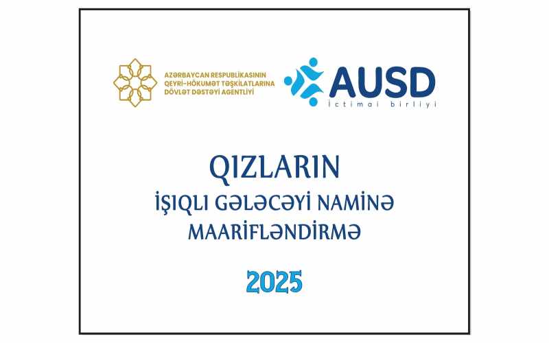 QHT “Qızların işıqlı gələcəyi naminə maarifləndirmə” layihəsinin icrasına başlayır