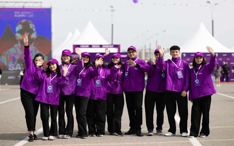 “Bakı Marafonu 2025”də könüllülərin fəaliyyəti yüksək qiymətləndirilib - FOTOLAR