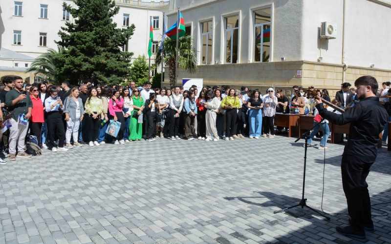 Yeni qəbul olan tələbələr üçün Oriyentasiya Günü təşkil olunub - FOTOLAR