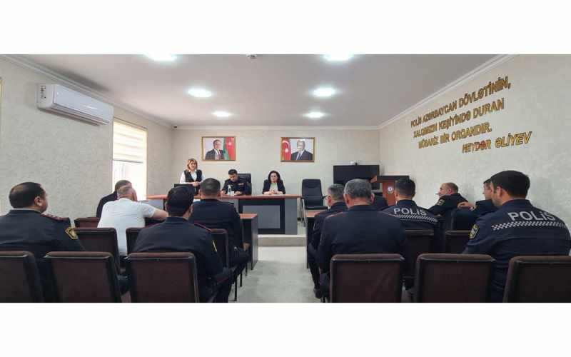 Saatlıda uşaq əməyinin istismarı və insan alverinə qarşı maarifləndirici təlim keçirildi - FOTOLAR