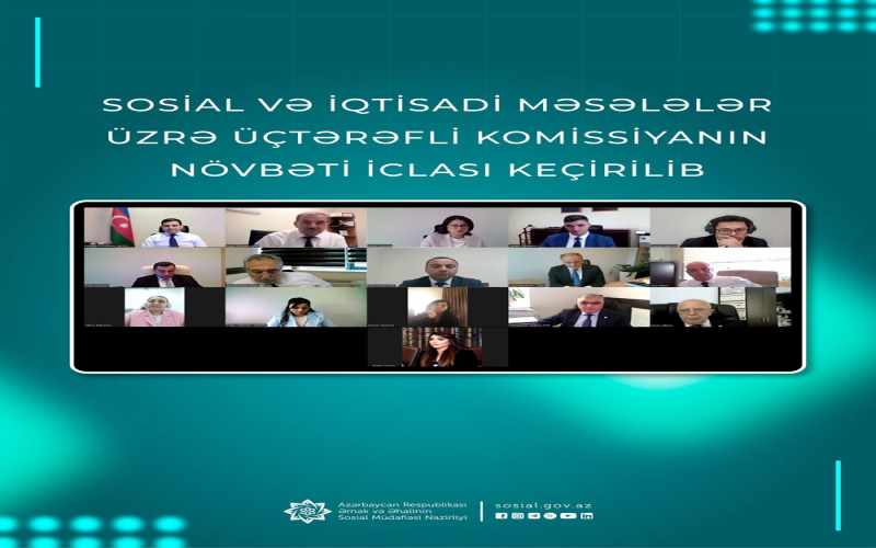Sosial və İqtisadi məsələlər üzrə Üçtərəfli Komissiyanın növbəti iclası keçirildi