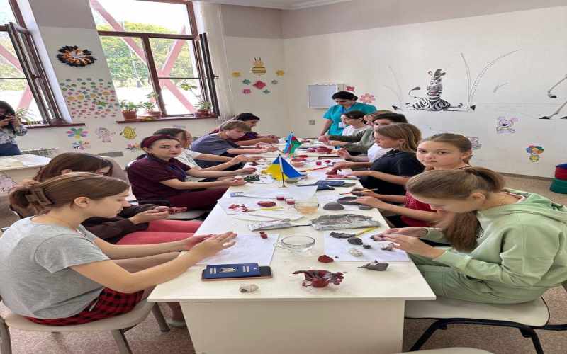 Ukraynalı uşaqlar Qəbələ Uşaq Reabilitasiya Mərkəzində reabilitasiya xidmətlərinə cəlb olunublar