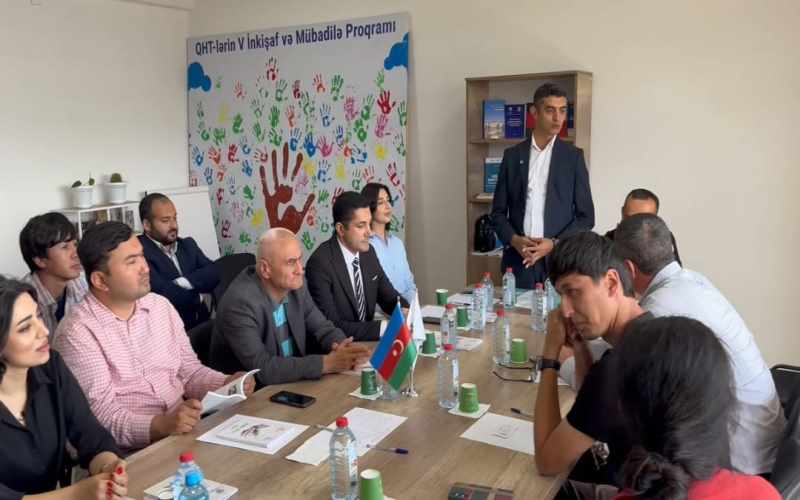 Dünya Gənc Türk Yazarlar Birliyi yeni üzvlər qəbul edib - FOTOLAR