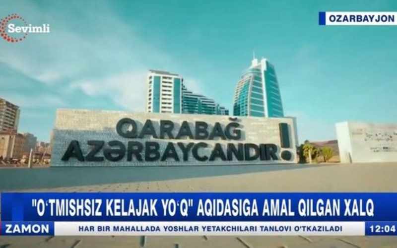Özbəkistanın populyar “Sevimli TV” telekanalında Bakı haqqında veriliş nümayiş olunub - FOTO