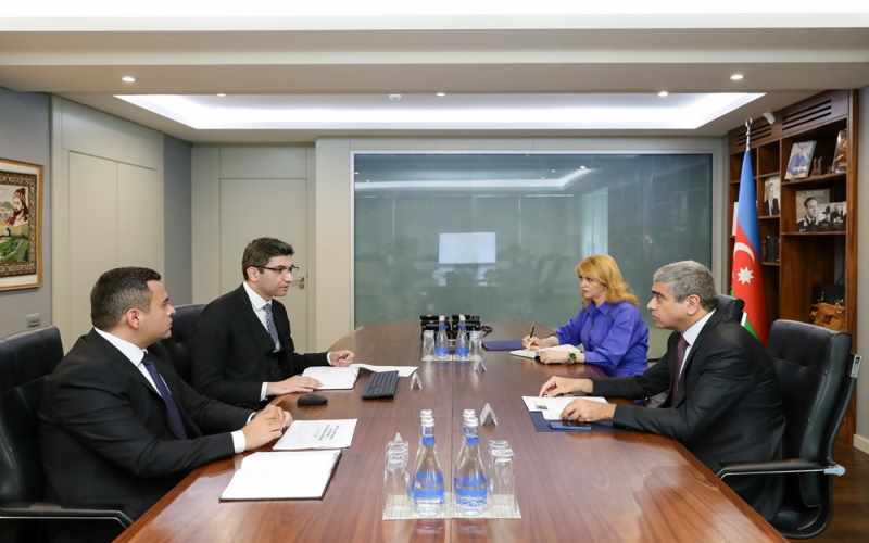 Nazir Anar Əliyev dördüncü “Yüksəliş” müsabiqəsinin qalibləri ilə növbəti görüş keçirib - FOTOLAR