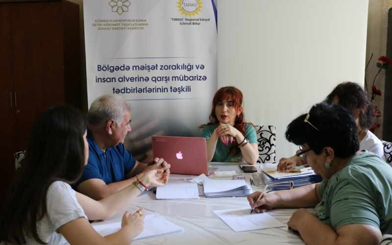 “Təmas” Regional İnkişaf İctimai Birliyin layihəsinin icrası uğurla davam edir - FOTOLAR